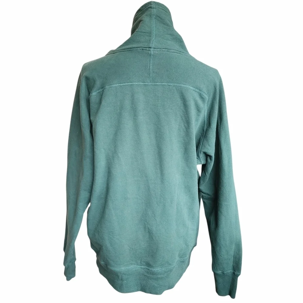 Nike Funnel Neck Pullover Hoodie in Green – Size M